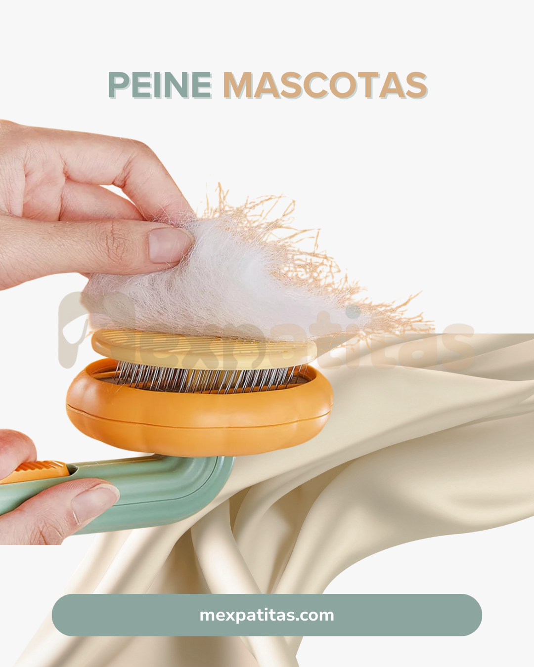 Peine para Mascotas | Limpieza Mexpatitas