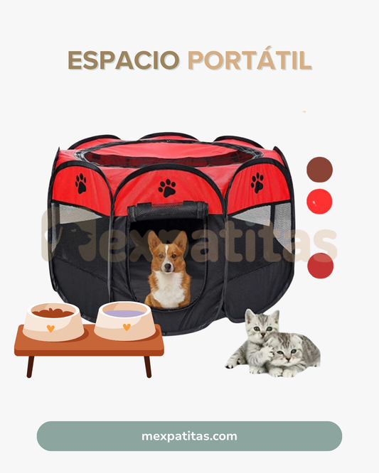 Jaula plegable para mascotas  |  Refugio Mexpatitas