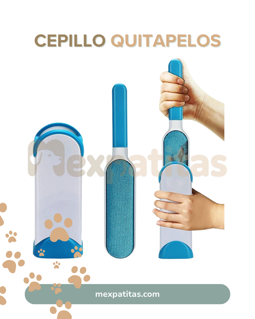 Cepillo mágico quita pelos | Mexpatitas